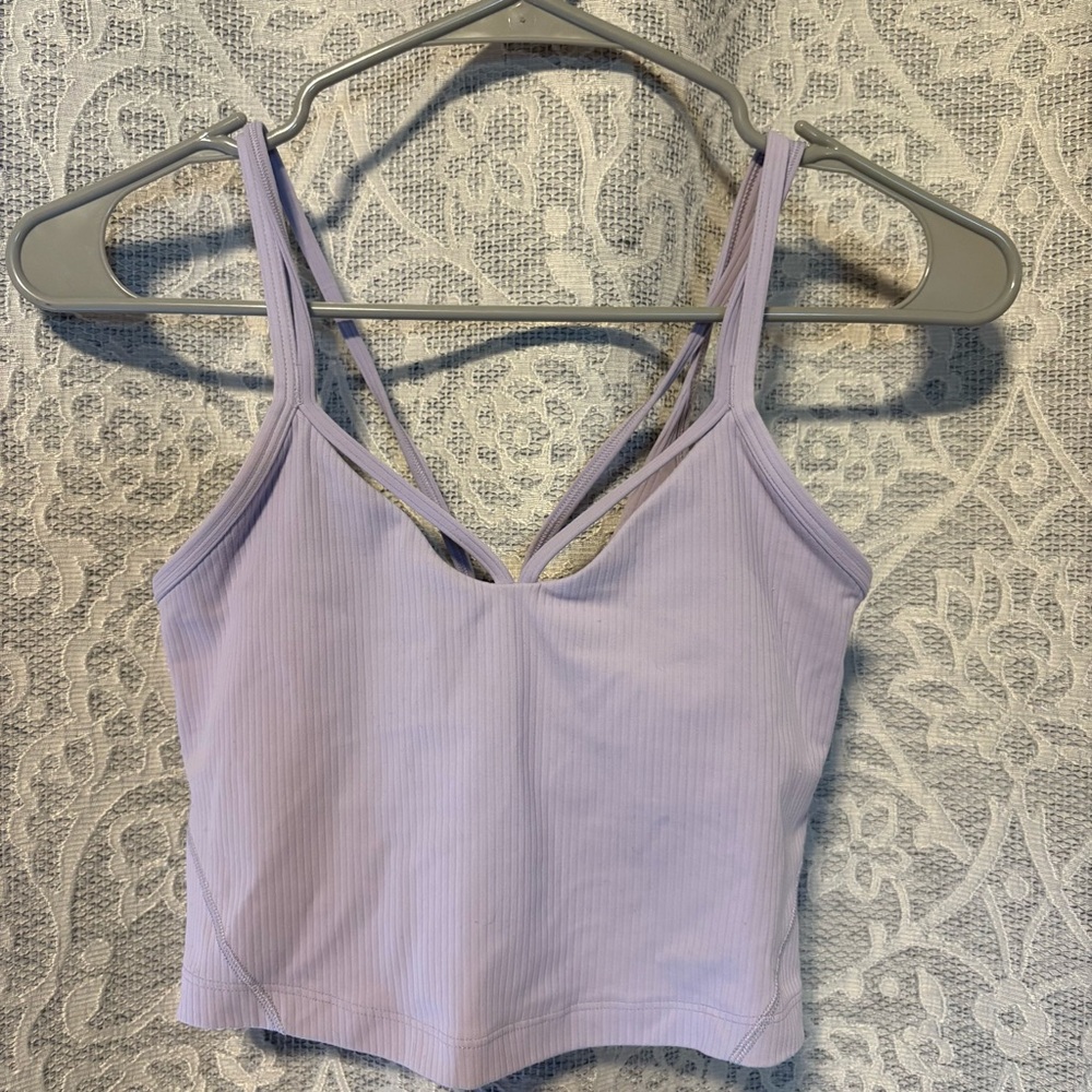 lululemon athletica Lavender Tank Top